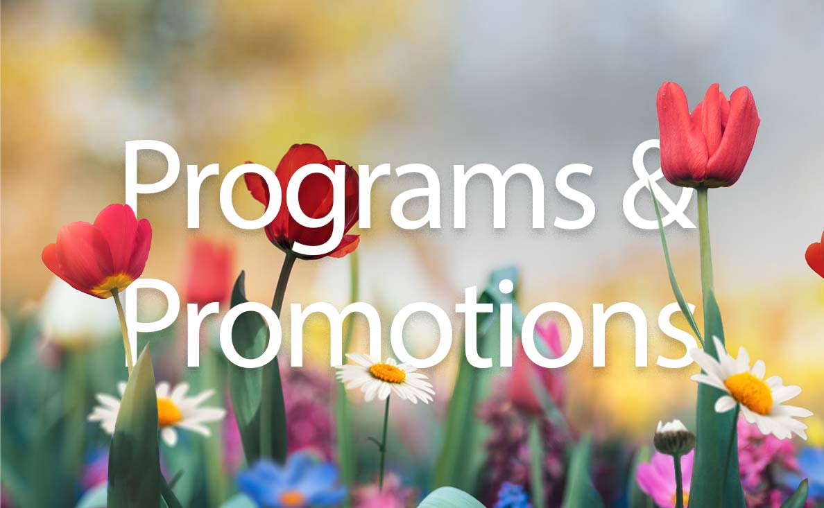 Programs & Promotions